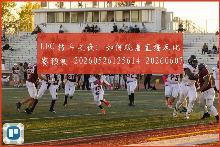 UFC 格斗之夜:如何观看直播及比赛预测_20260526125614_20260607160434